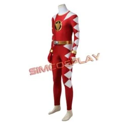 Power Rangers Red Dino Thunder Ranger Conner McKnight Cosplay Costume -Simcosplay Outlet Store 0012 img 6050