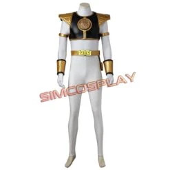 Mighty Morphin Power Rangers White Ranger Cosplay Costume Tommy Oliver Suit 21 Mighty Morphin Power Rangers White Ranger Cosplay Costume Tommy Oliver Suit -Simcosplay Outlet Store 0016 img 2527