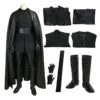 Star Wars 8 The Last Jedi Kylo Ren Outfits Cosplay Costume Deluxe Version
