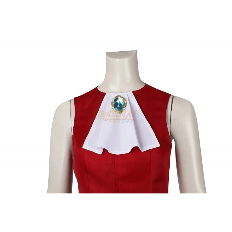 SwordFighter Princess Peach Costume Girls Halloween Cosplay Gifts 16 SwordFighter Princess Peach Costume Girls Halloween Cosplay Gifts - Image 16