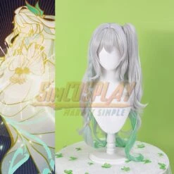 Genshin Impact The Greater Lord Rukkhadevata Cosplay Wigs -Simcosplay Outlet Store 02 5 3 1