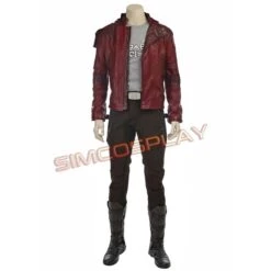 Star Lord Outfit Guardians Of The Galaxy 2 Cosplay Costume Top Level -Simcosplay Outlet Store 06 4