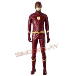 TF Season 4 Barry Allen Cosplay Costume Top Level -Simcosplay Outlet Store 09