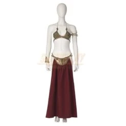 Princess Leia Slave Cosplay Costume Bikini Suit -Simcosplay Outlet Store 1 1 1 16