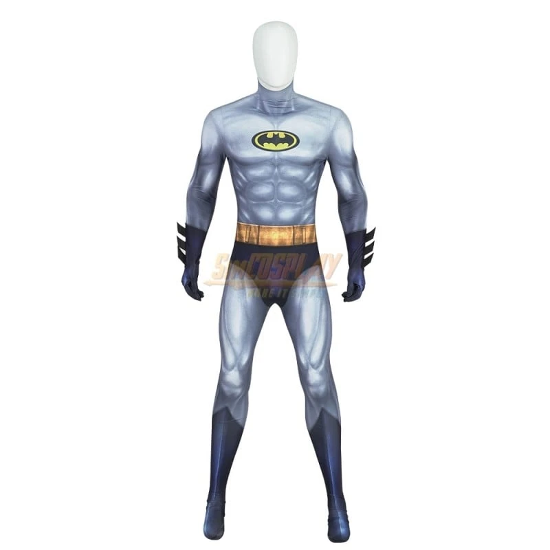 Batman 1992 The Animated Series Cosplay Costume With Cowl 4 Batman 1992 The Animated Series Cosplay Costume With Cowl - Image 4