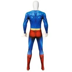 Superman Cosplay Costume Retro Manga Muscle Texture Print Version -Simcosplay Outlet Store 1 6 7