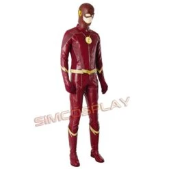 TF Season 4 Barry Allen Cosplay Costume Top Level -Simcosplay Outlet Store 10 14