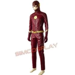 TF Season 4 Barry Allen Cosplay Costume Top Level -Simcosplay Outlet Store 14 15