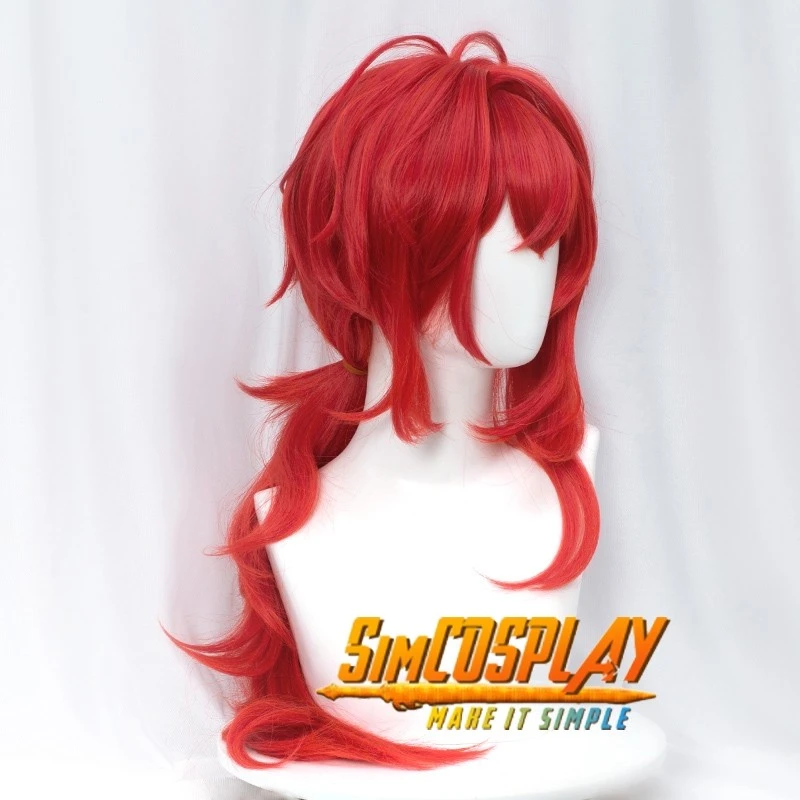 Red Dead Of Night Diluc Cosplay Costume Genshin Impact Suit 7 Red Dead Of Night Diluc Cosplay Costume Genshin Impact Suit - Image 7