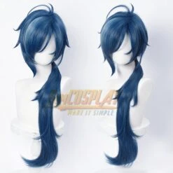 Genshin Impact Kaeya Cosplay Wigs Suit Top Level