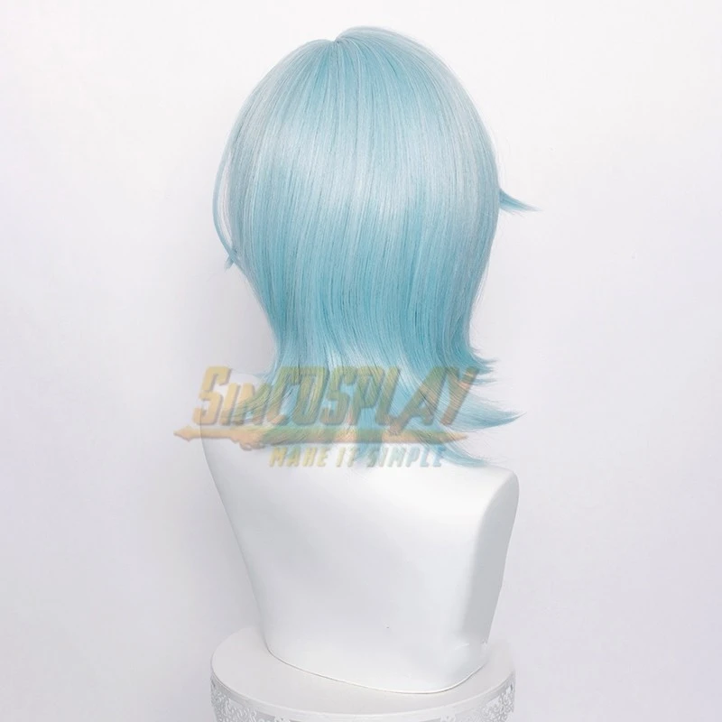Genshin Impact Girls Eula Full Set Cosplay Wigs SimCosplay 2 Genshin Impact Girls Eula Full Set Cosplay Wigs SimCosplay - Image 2