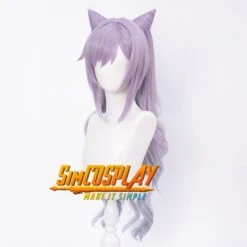 Genshin Impact Keqing Costume Classic Skin Full Set Cosplay Suit -Simcosplay Outlet Store 2 1 3 1
