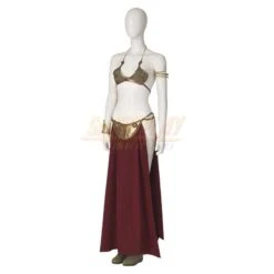 Princess Leia Slave Cosplay Costume Bikini Suit -Simcosplay Outlet Store 2 2 5