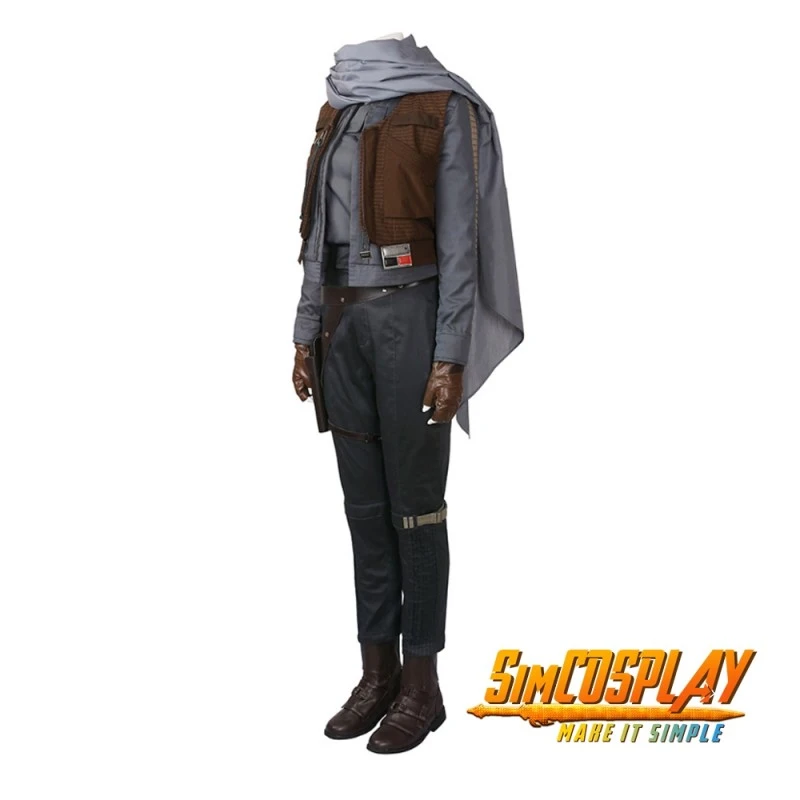 Jyn Erso Costume Rogue One: A Star Wars Story Cosplay Costume Top Level 2 Jyn Erso Costume Rogue One: A Star Wars Story Cosplay Costume Top Level - Image 2