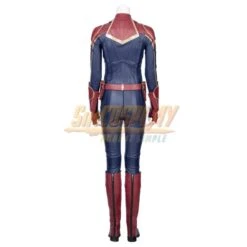 Captain Marvel Cosplay Carol Danvers Cosplay Costume Top Level -Simcosplay Outlet Store 20180239 4 1
