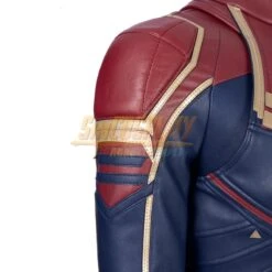 Captain Marvel Cosplay Carol Danvers Cosplay Costume Top Level -Simcosplay Outlet Store 20180239 9 1