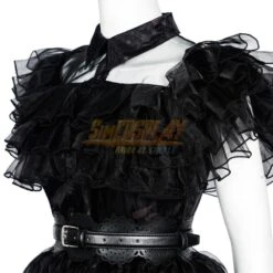 2022 Wednesday Addams Prom Dress Cosplay Costume -Simcosplay Outlet Store 2022 wednesday addams prom dress cosplay costume 15 2
