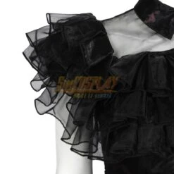 2022 Wednesday Addams Prom Dress Cosplay Costume -Simcosplay Outlet Store 2022 wednesday addams prom dress cosplay costume 9 2