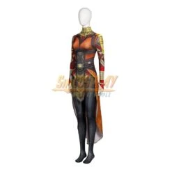 2023 Black Panther Okoye Cosplay Costume Printed Edition -Simcosplay Outlet Store 2023 black panther okoye cosplay costume printed edition 3