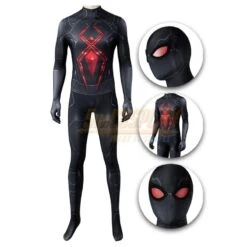 2023 Spider Man Dark Suit Cosplay Costume Printed Edition