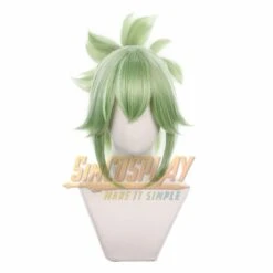 Genshin Impact Kuki Shinobu Cosplay Wigs Ninja Cosplay Wigs