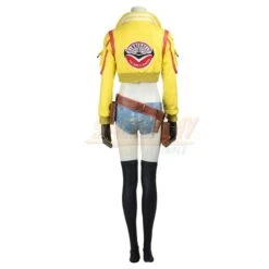 Final Fantasy XV Cindy Aurum Cosplay Costume Yellow Overalls -Simcosplay Outlet Store 3508 0010 img 4822