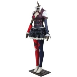 Harley Cosplay Costume Arkham Knight Black & Red Suit -Simcosplay Outlet Store 3511 0011 img 0296
