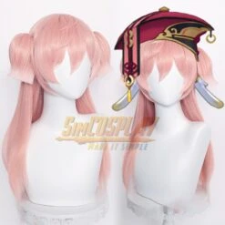 Genshin Impact Yanfei Cosplay Wigs Top Level -Simcosplay Outlet Store 3 24 2 1