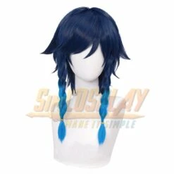 Genshin Impact Venti Cosplay Wigs High-End Cosplay Wigs -Simcosplay Outlet Store 3 35 1 1