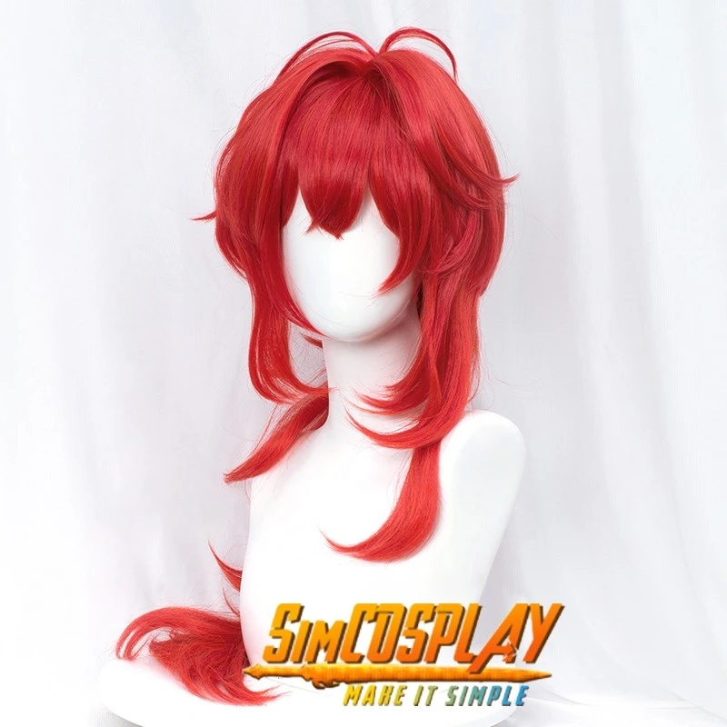 Red Dead Of Night Diluc Cosplay Costume Genshin Impact Suit 8 Red Dead Of Night Diluc Cosplay Costume Genshin Impact Suit - Image 8