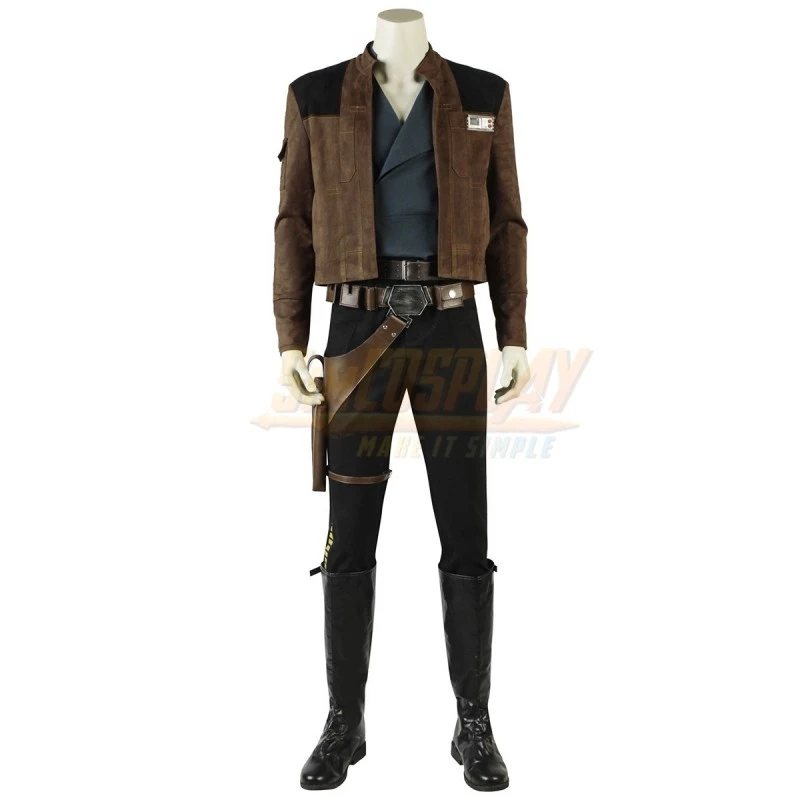 Solo A Star Wars Story Han Solo Cosplay Costume V2 2 Solo A Star Wars Story Han Solo Cosplay Costume V2 - Image 2