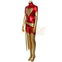X-Men Dark Phoenix Jean Grey Gold And Red Cosplay Suit -Simcosplay Outlet Store 4203 0008 img 4941