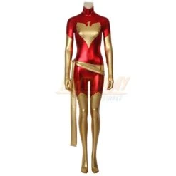 X-Men Dark Phoenix Jean Grey Gold And Red Cosplay Suit -Simcosplay Outlet Store 4203 0010 img 4936