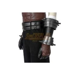 Final Fantasy VII RE Cloud Cosplay Costumes Brown Belts Edition -Simcosplay Outlet Store 4543 18