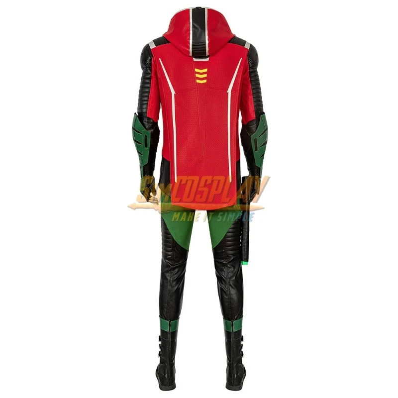 Dark Knights Of Gotham Robin Cosplay Costumes Top Level 4 Dark Knights Of Gotham Robin Cosplay Costumes Top Level - Image 4