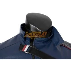 Winter Soldier Costume The Falcon And The Winter Soldier Bucky Barnes Leather Cosplay Suit Ver.2 -Simcosplay Outlet Store 4643 15