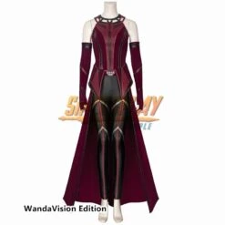 Scarlet Witch Wanda Cosplay Costume Full Set Of Accessories Multiple Versions -Simcosplay Outlet Store 4671 17