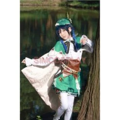 Genshin Impact Venti Cosplay Costumes High-End Cosplay Suit -Simcosplay Outlet Store 4675cosers 0003 img 2693