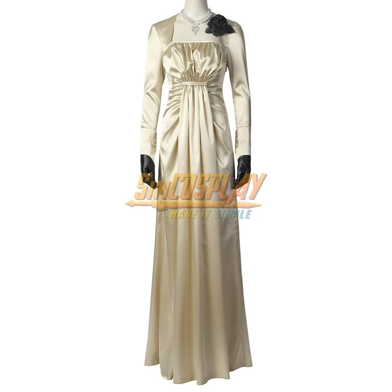 Lady Dimitrescu Cosplay Costume Resident Evil Village Cosplay Suit Ver.2 4 Lady Dimitrescu Cosplay Costume Resident Evil Village Cosplay Suit Ver.2 - Image 4