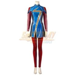 Ms. Marvel Kamala Khan Cosplay Costumes Top Level -Simcosplay Outlet Store 4724 0003 4724 15