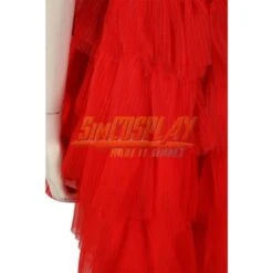 Harley Red Dress Cosplay Costume Squad Of Suicide Cosplay Suit -Simcosplay Outlet Store 4778 0002 021a7096