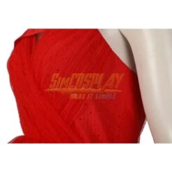 Harley Red Dress Cosplay Costume Squad Of Suicide Cosplay Suit -Simcosplay Outlet Store 4778 0004 021a7093