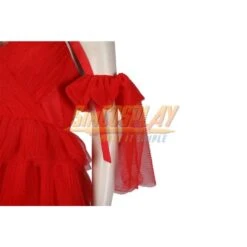 Harley Red Dress Cosplay Costume Squad Of Suicide Cosplay Suit -Simcosplay Outlet Store 4778 0009 021a7071