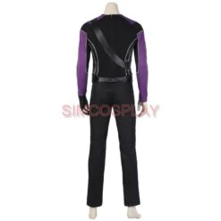Hawkeye Clint Barton S1 Cosplay Costumes Purple Suit Ver.2 -Simcosplay Outlet Store 4792 0017 021a7885 1