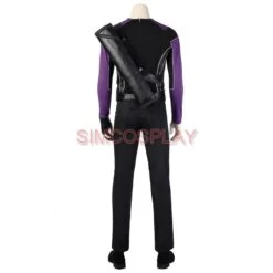 Hawkeye Clint Barton S1 Cosplay Costumes Purple Suit Ver.2 -Simcosplay Outlet Store 4792 0029 021a7869 1