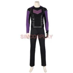 Hawkeye Clint Barton S1 Cosplay Costumes Purple Suit Ver.2 -Simcosplay Outlet Store 4792 0032 021a7866 1
