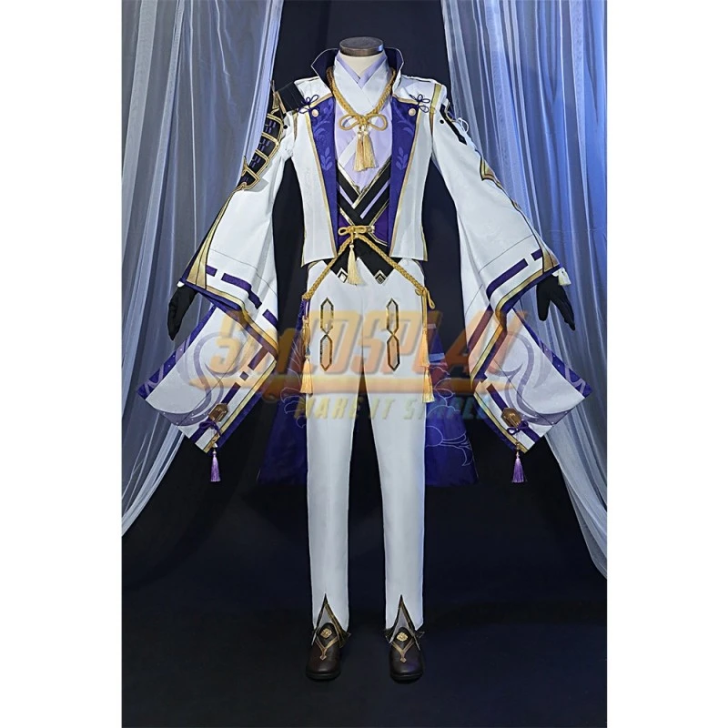 Genshin Impact Kamisato Ayato Cosplay Costumes SimCosplay 1 Genshin Impact Kamisato Ayato Cosplay Costumes SimCosplay