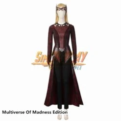 Scarlet Witch Wanda Cosplay Costume Full Set Of Accessories Multiple Versions -Simcosplay Outlet Store 4853 0003 021a0810