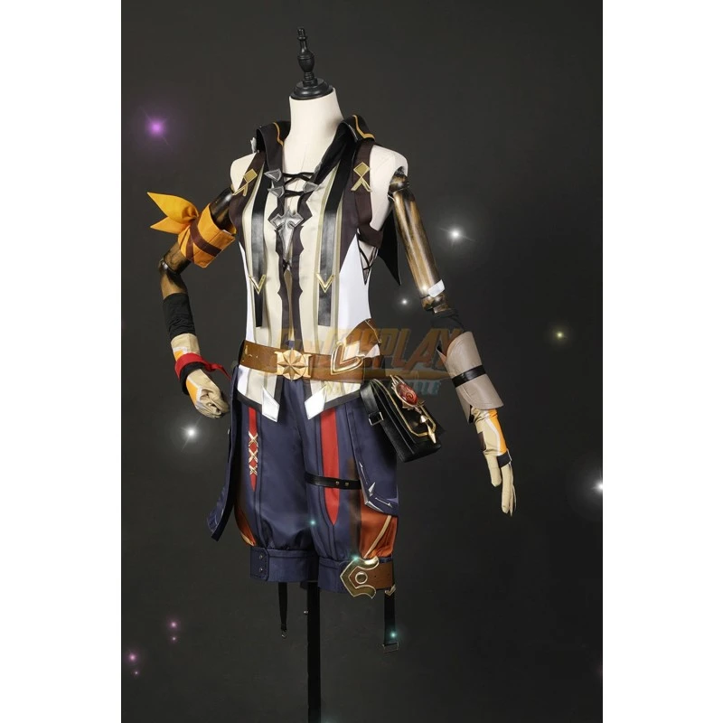 Genshin Impact Bennett Cosplay Costumes Top Level 3 Genshin Impact Bennett Cosplay Costumes Top Level - Image 3