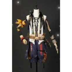Genshin Impact Bennett Cosplay Costumes Top Level